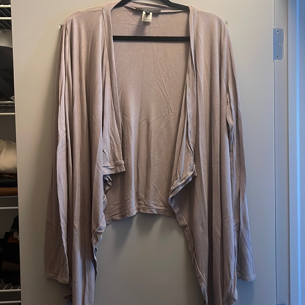 BCBG MaxAzria Ribbed Cardigan